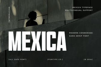 Mexica Font: Bold Typography for Creative Projects