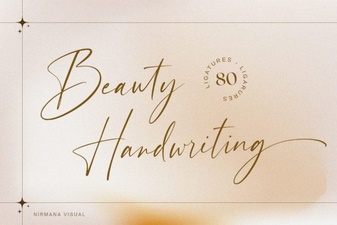 Elegant Beauty Handwriting Font for Creative Projects