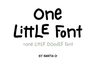 One Little Font: Creative Typography for Unique Design Projects