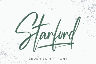Starford Handwriting Brush Font for Creative Projects