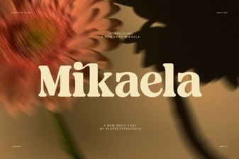 Mikaela Font: Elegant Design for Creative Projects